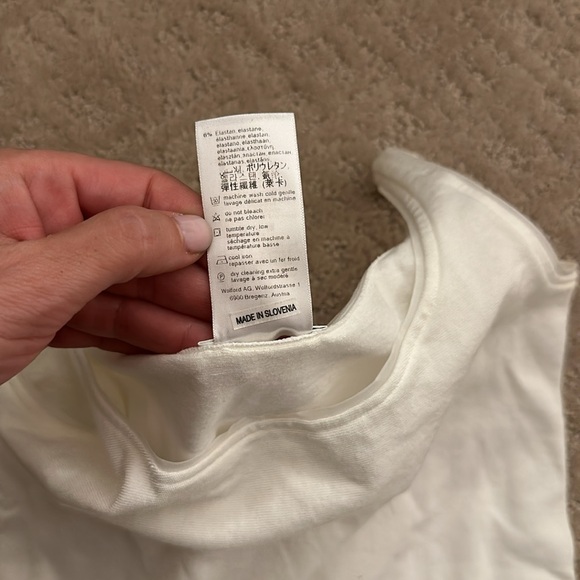 Wolford Jamaika White Bodysuit - Picture 9 of 10